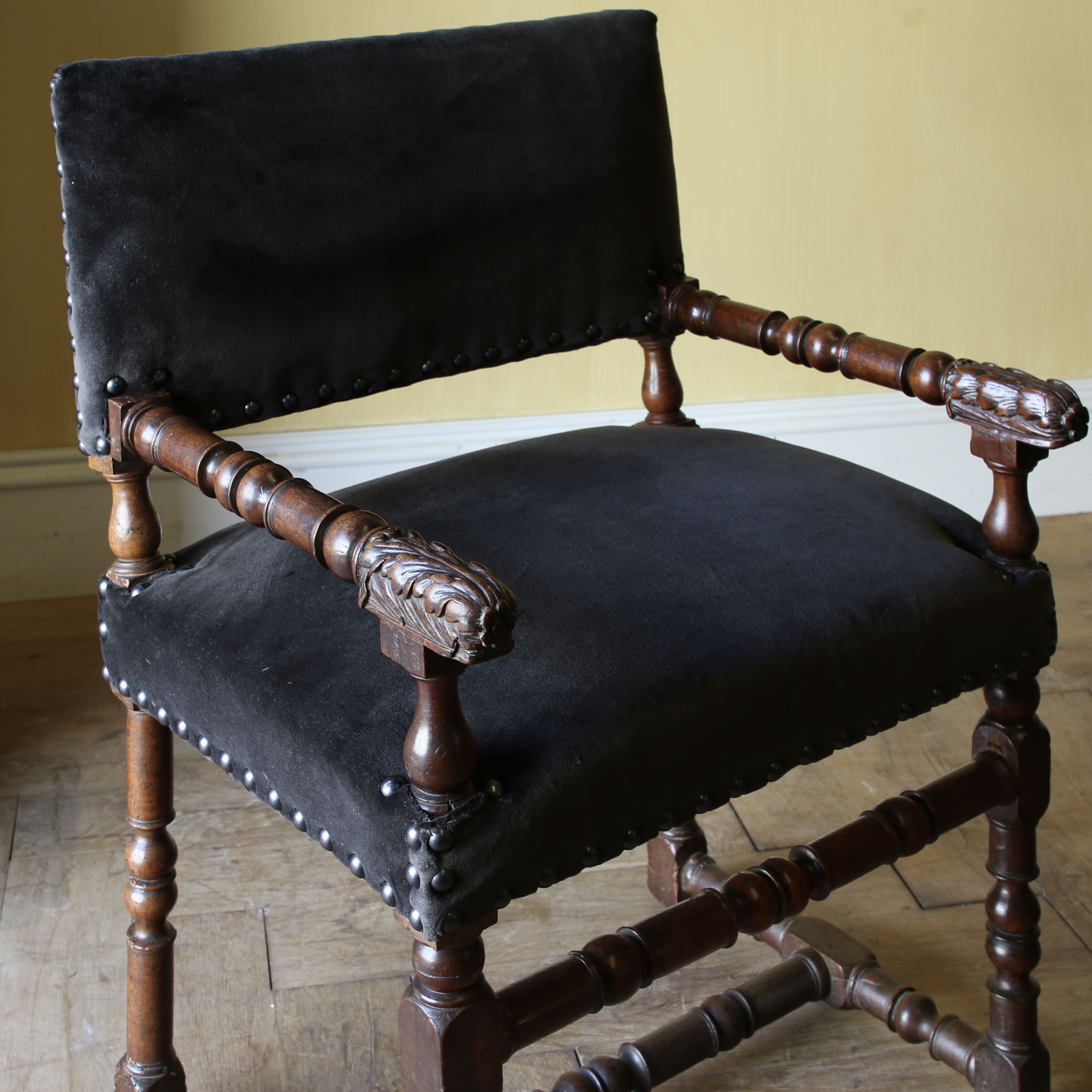 Pair of Early English Chairs